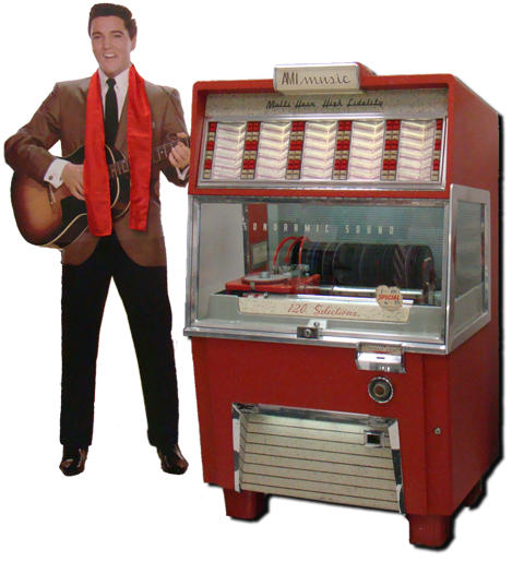 Elvis with Jukebox
